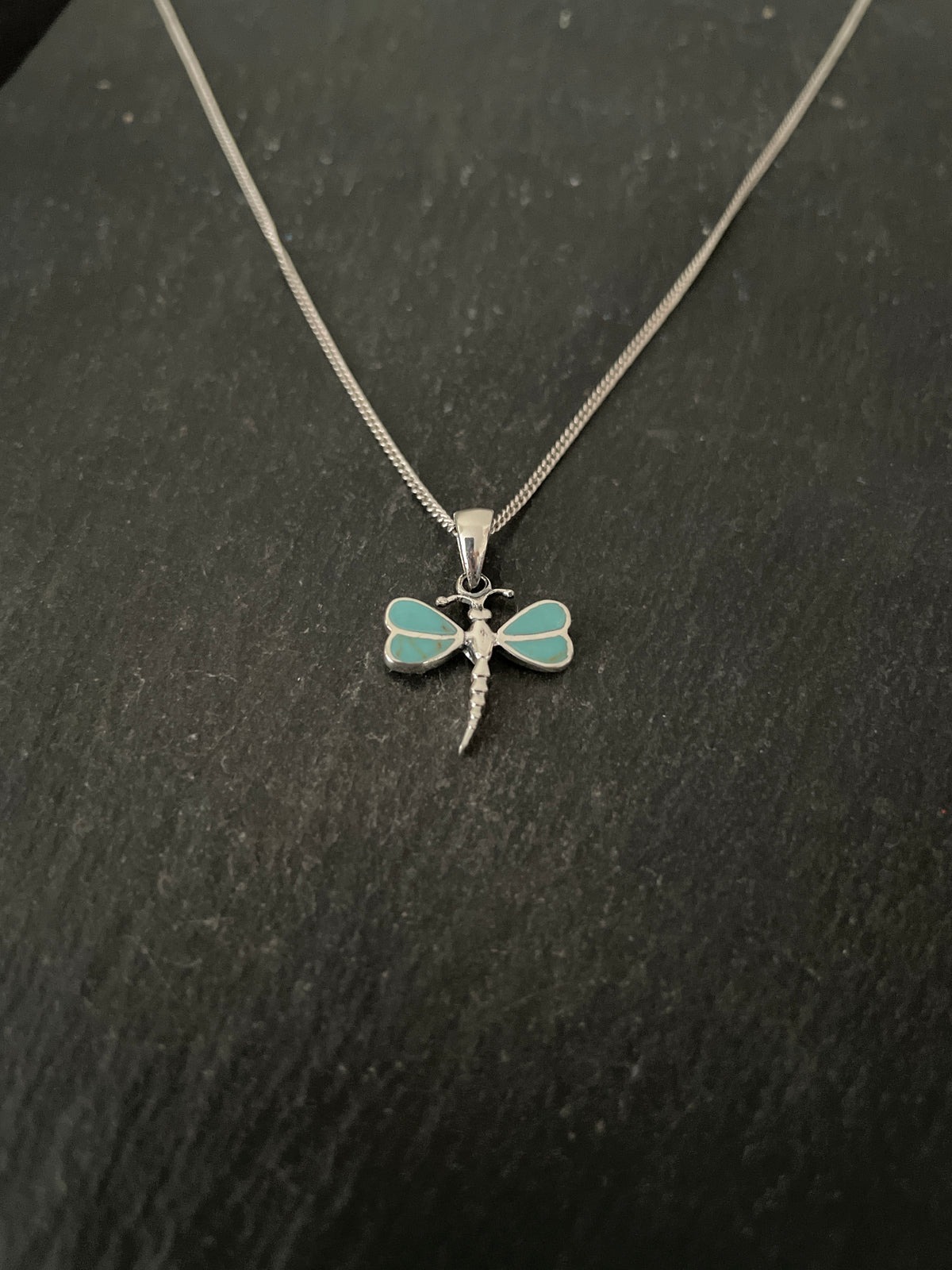 Turquoise Dragonfly Pendant