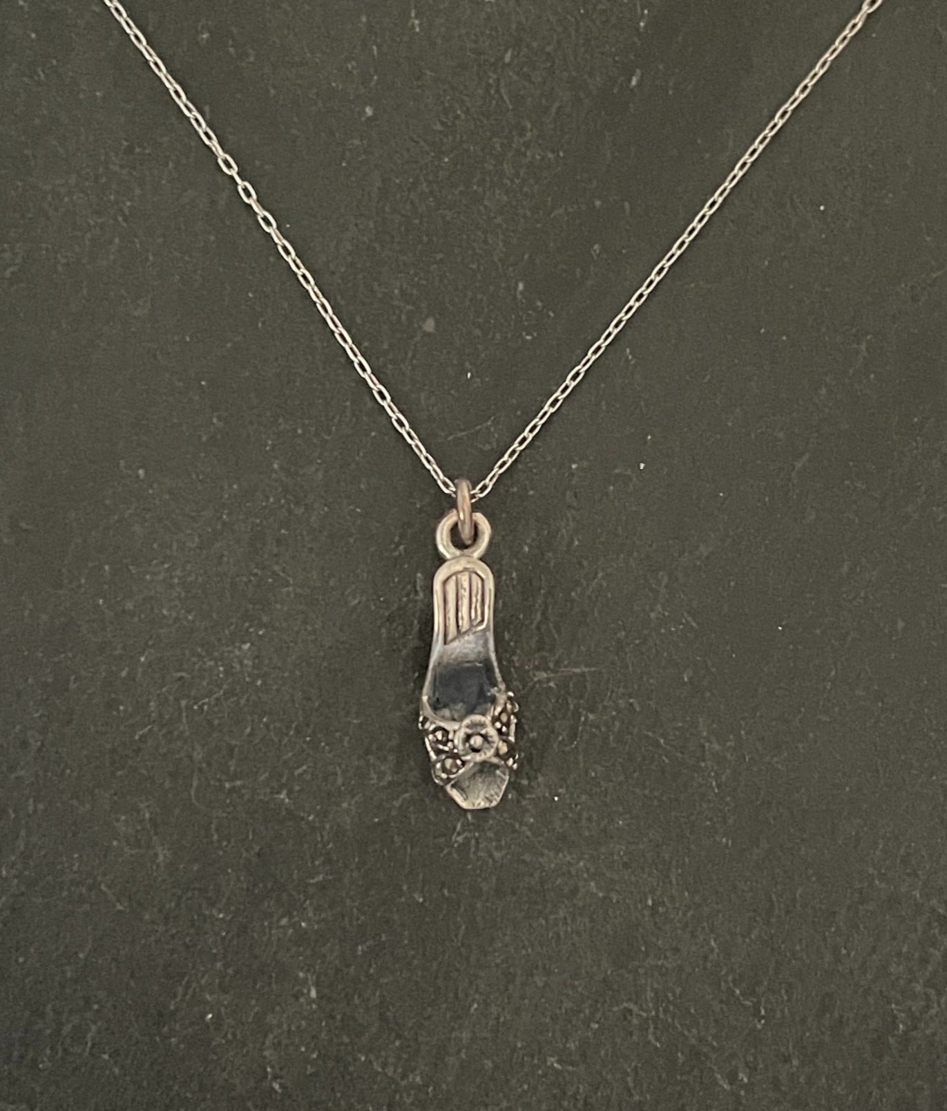 Marcasite Shoe Pendant image 1