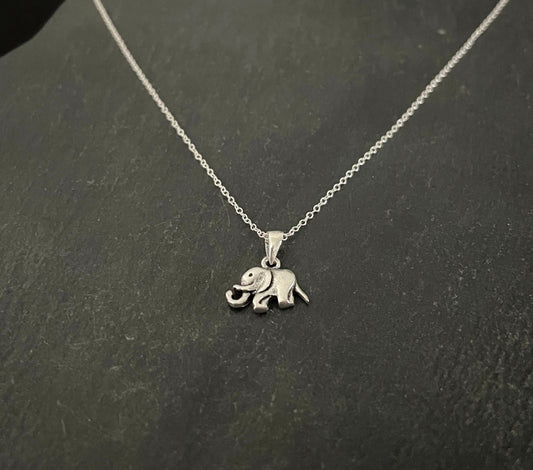 Silver Elephant Pendant image 1