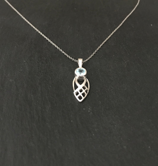 Blue Topaz Pendant image 1