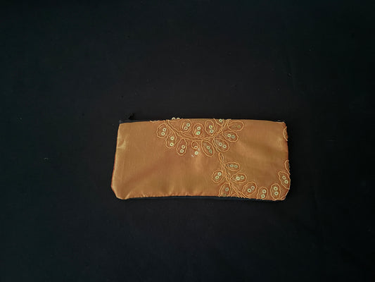 Orange Sequin Purse image 1
