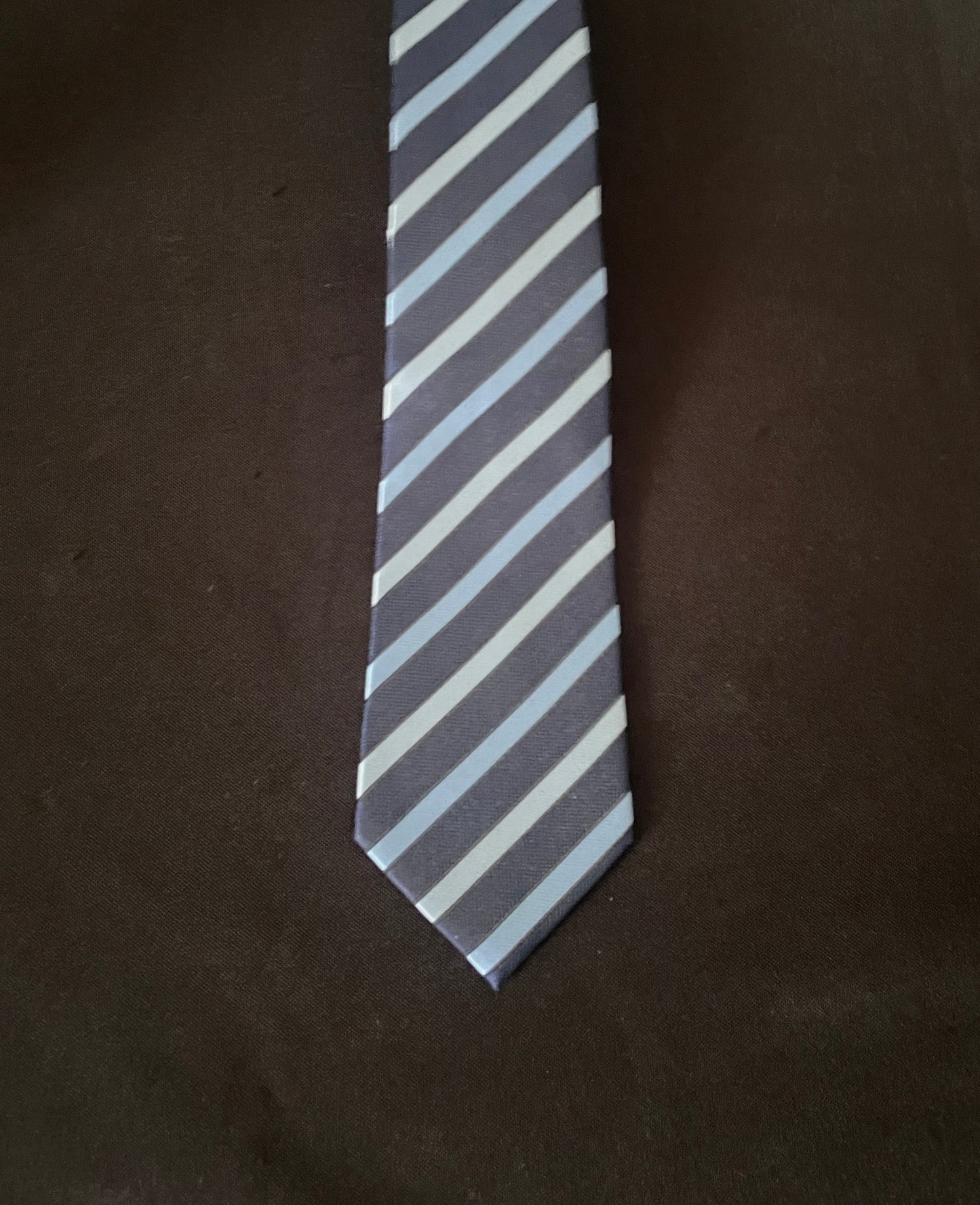Blue Striped Tie image 0