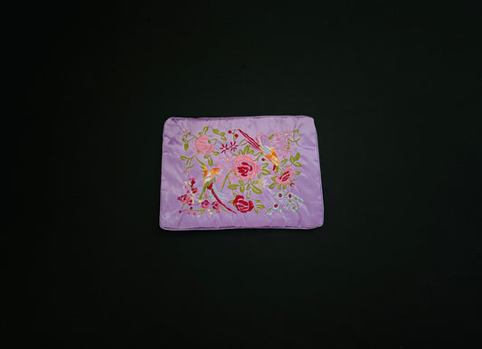 Purple Flower Jewellery Wrap image 1