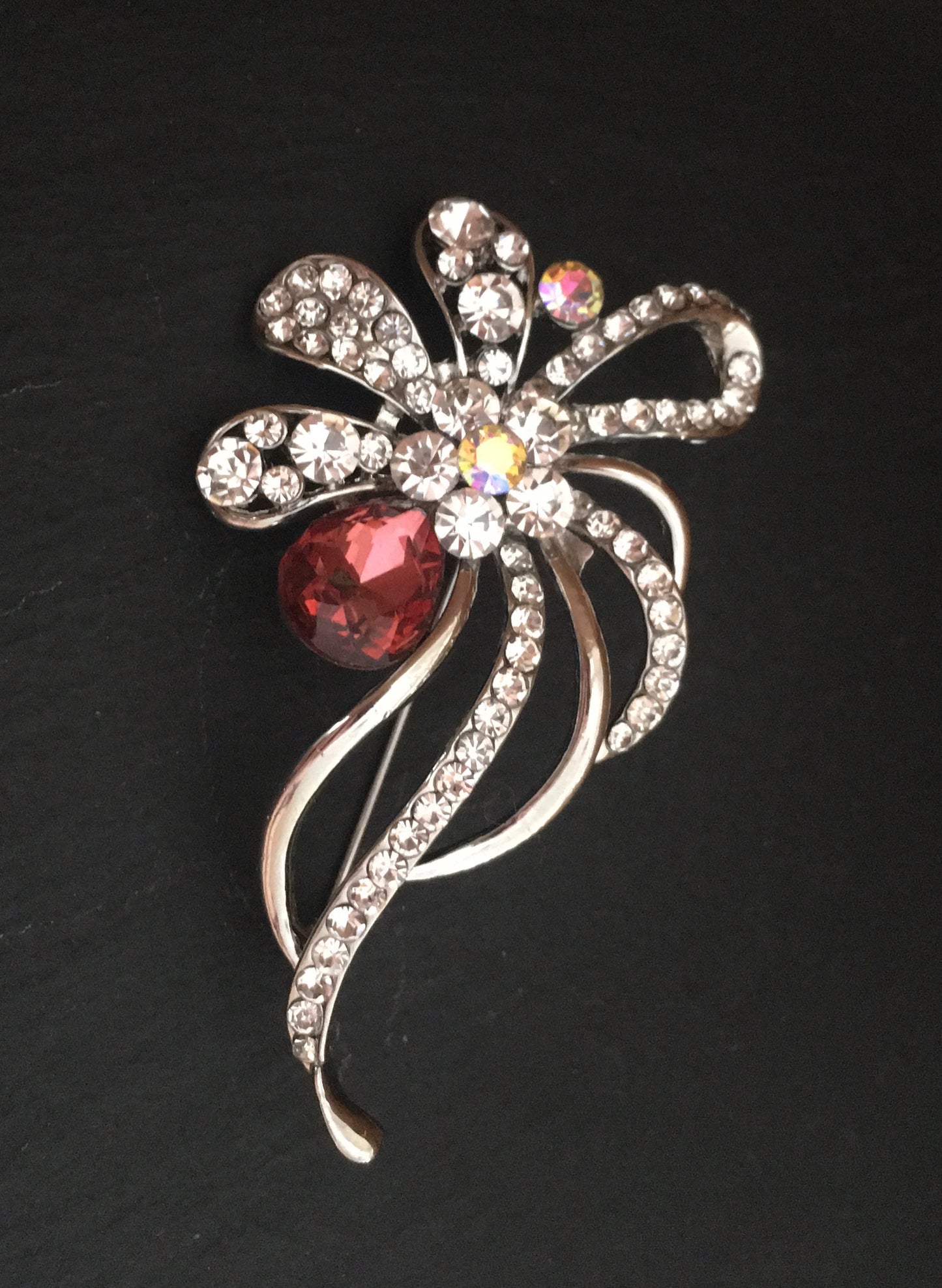 Red Bling Brooch image 0
