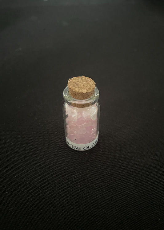 Rose Quartz Gemstone Jar image 1