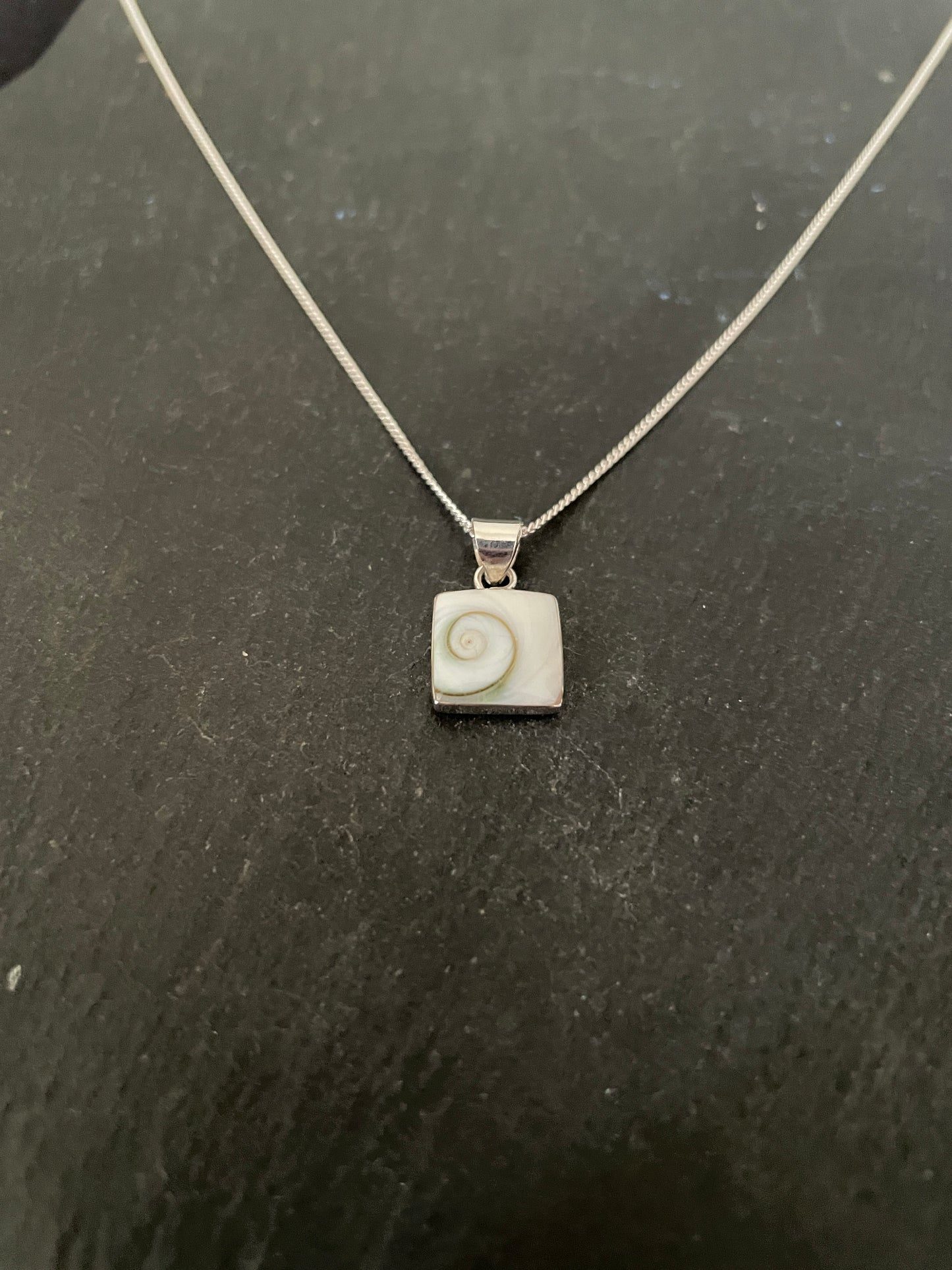 Shiva Shell Square Pendant image 1