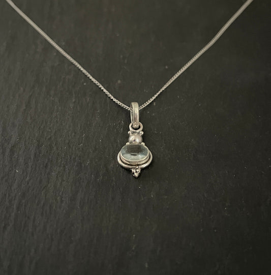 Blue Topaz Pendant image 1