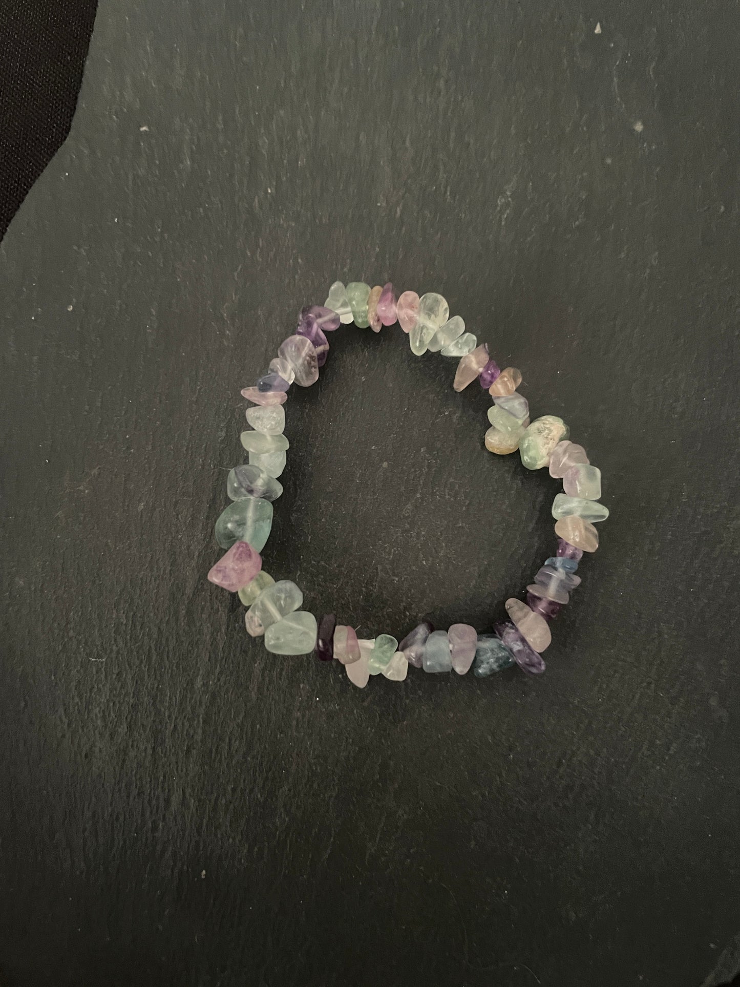 Fluorite Chip Bracelet image 1