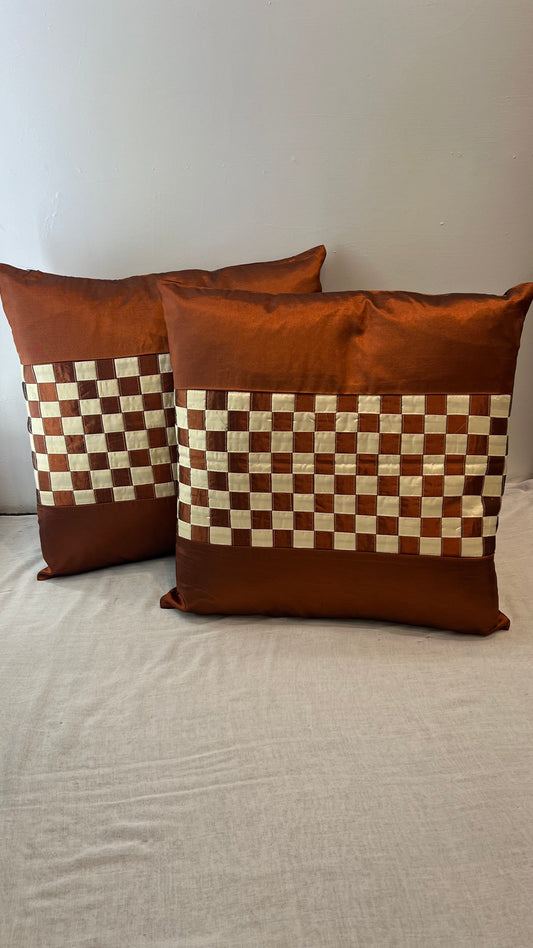 Check Pattern Cushion Covers image 1