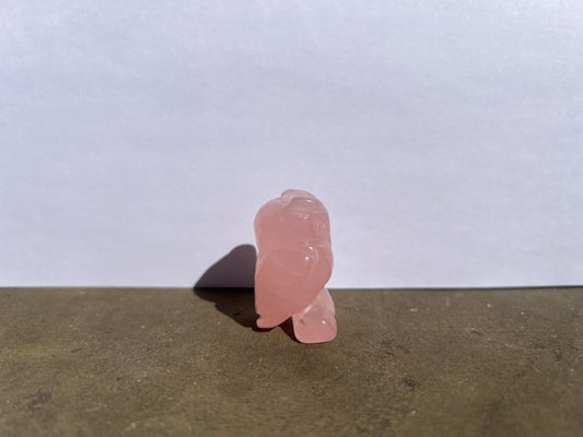 Rose Quartz Owl image 1