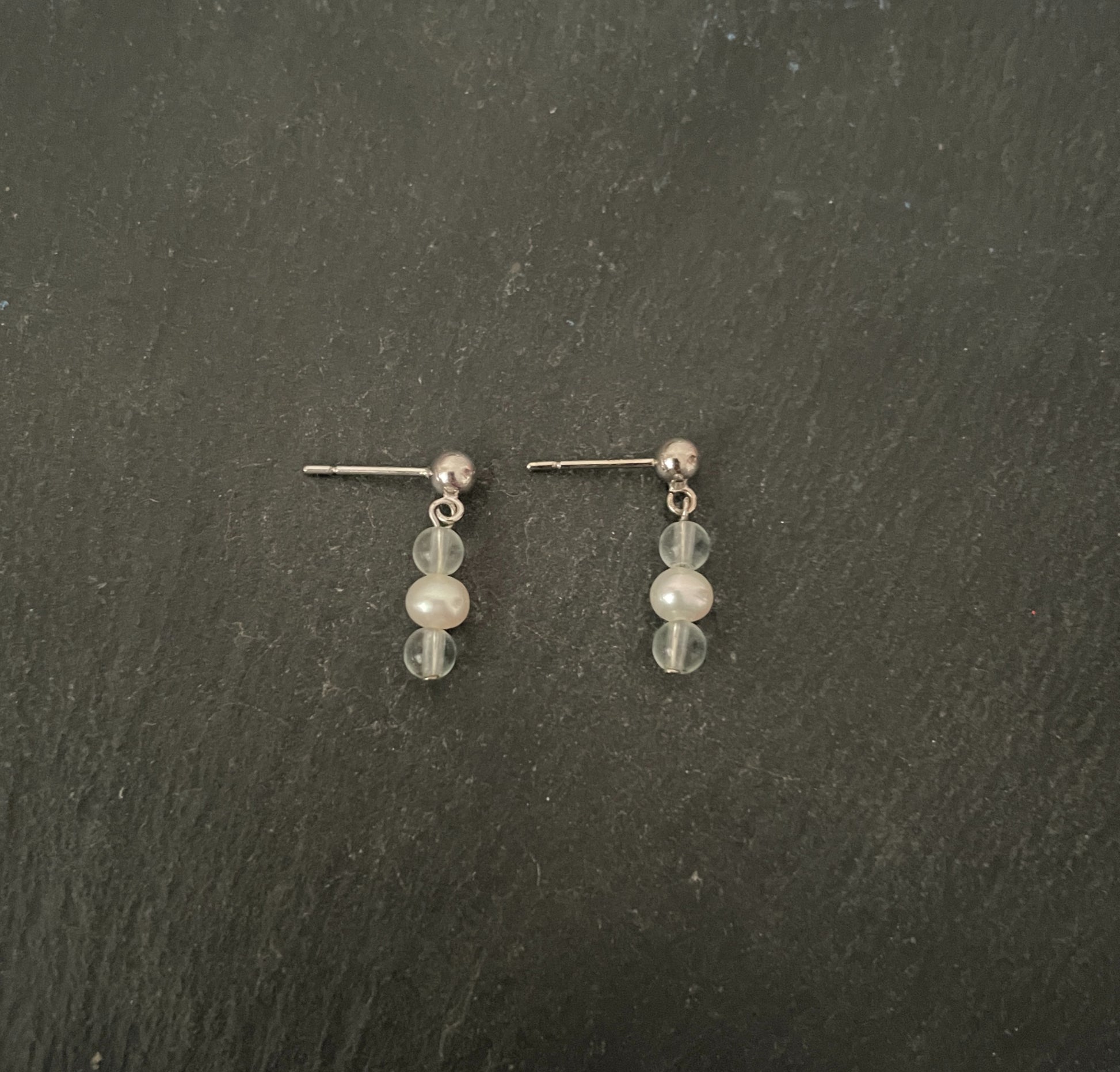Pearl and Gemstone Earrings image 5