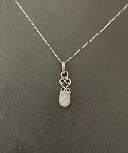 Moonstone Oval Pendant image 0