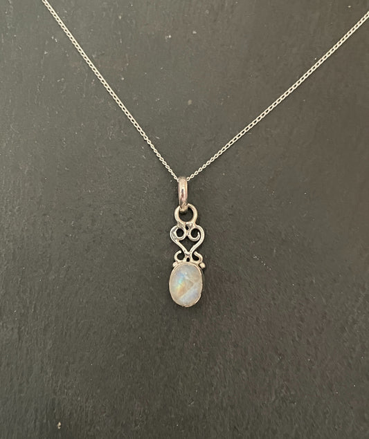 Moonstone Oval Pendant image 0