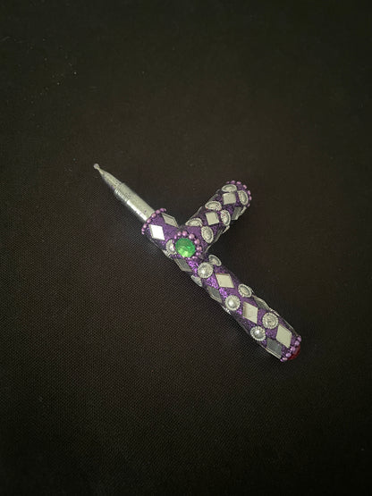 Purple Glitter Pen image 1