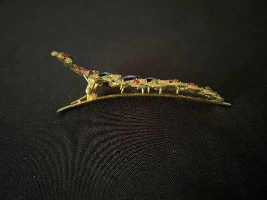 Peacock Hair Clip image 1