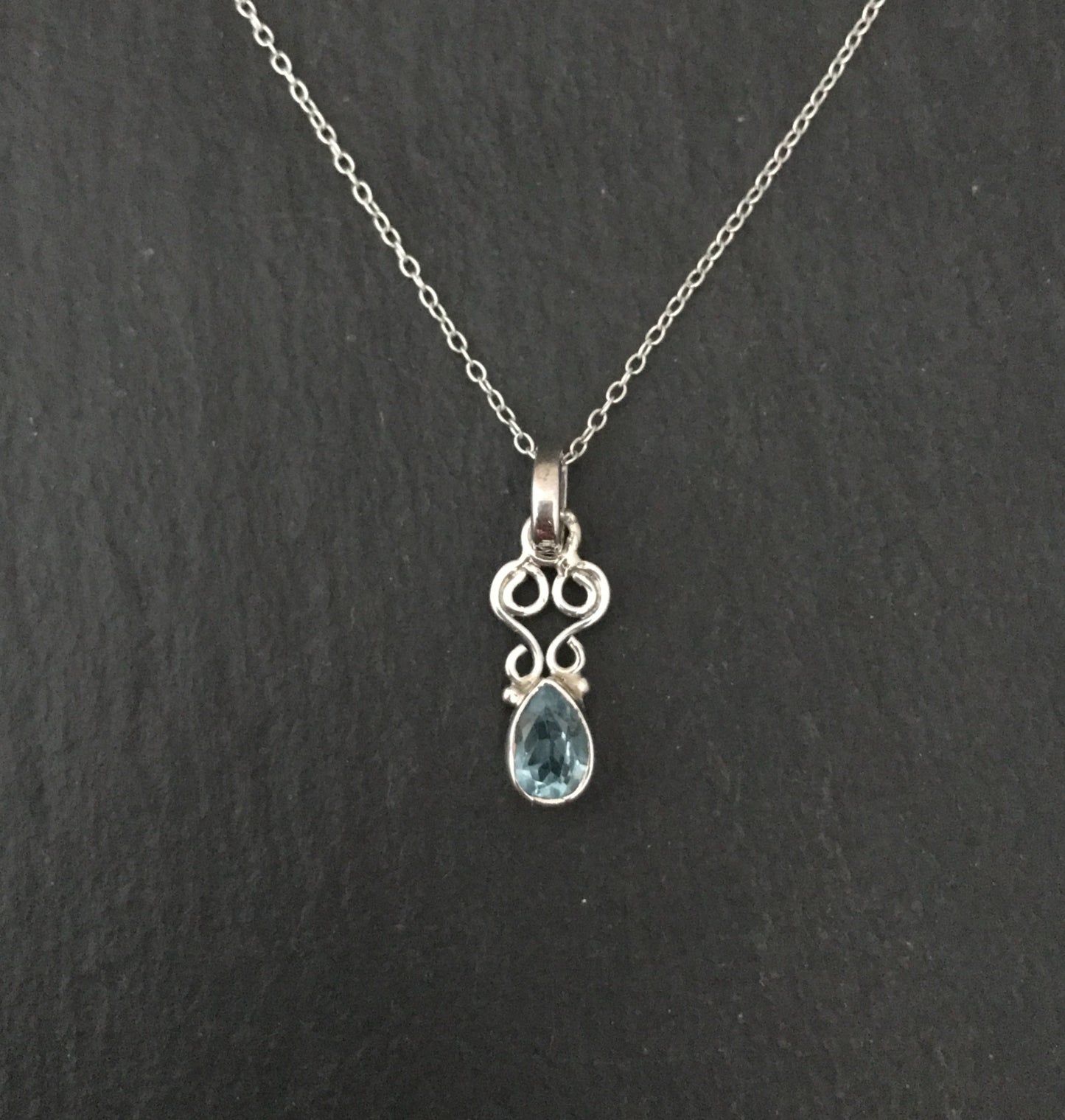 Blue Topaz Pendant image 0