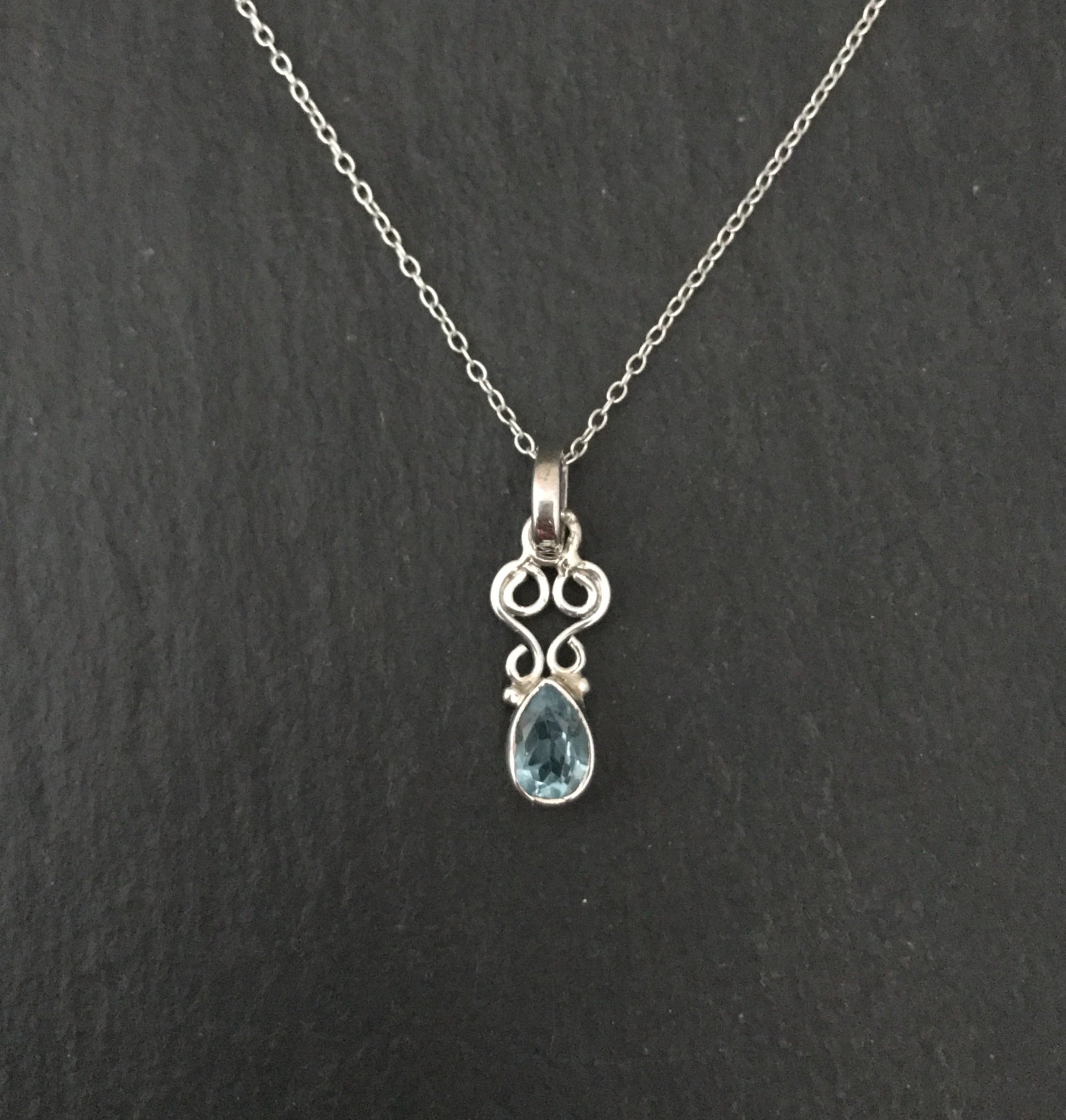 Blue Topaz Pendant image 0