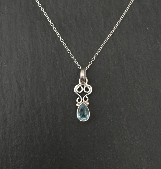 Blue Topaz Pendant image 0