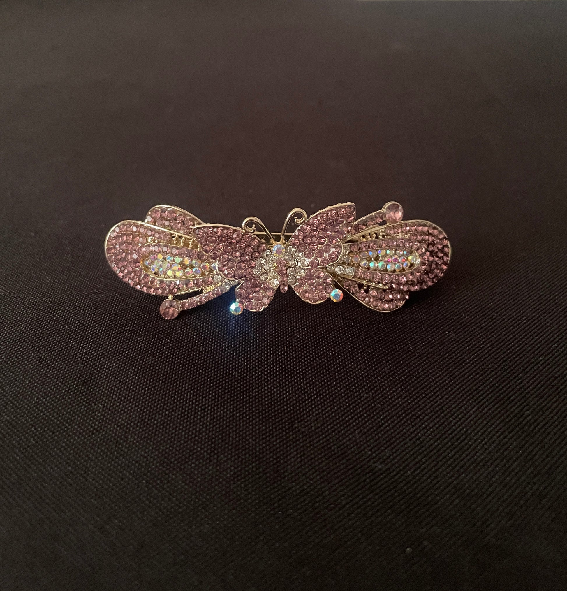 Sparkly Butterfly Hair Clip image 3