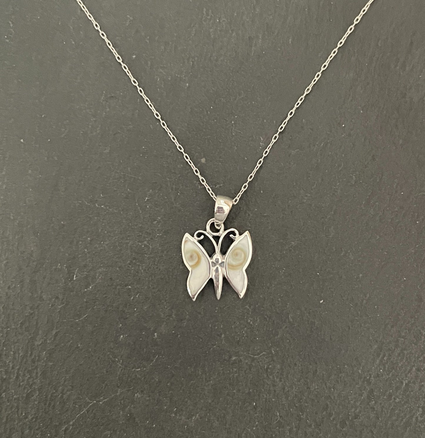 Shiva Shell Butterfly Pendant image 0