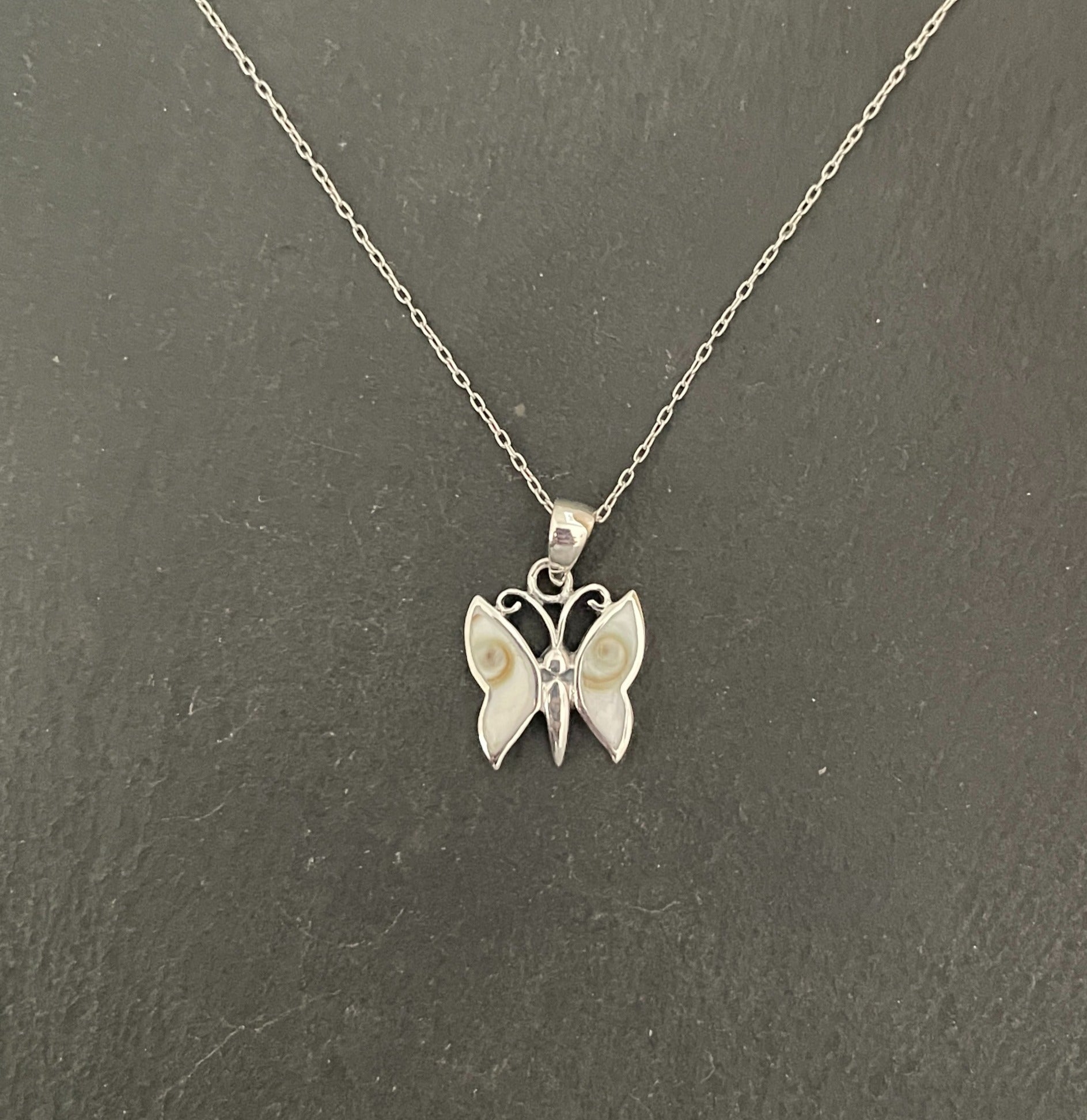 Shiva Shell Butterfly Pendant image 0