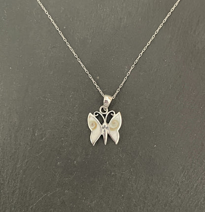Shiva Shell Butterfly Pendant image 0
