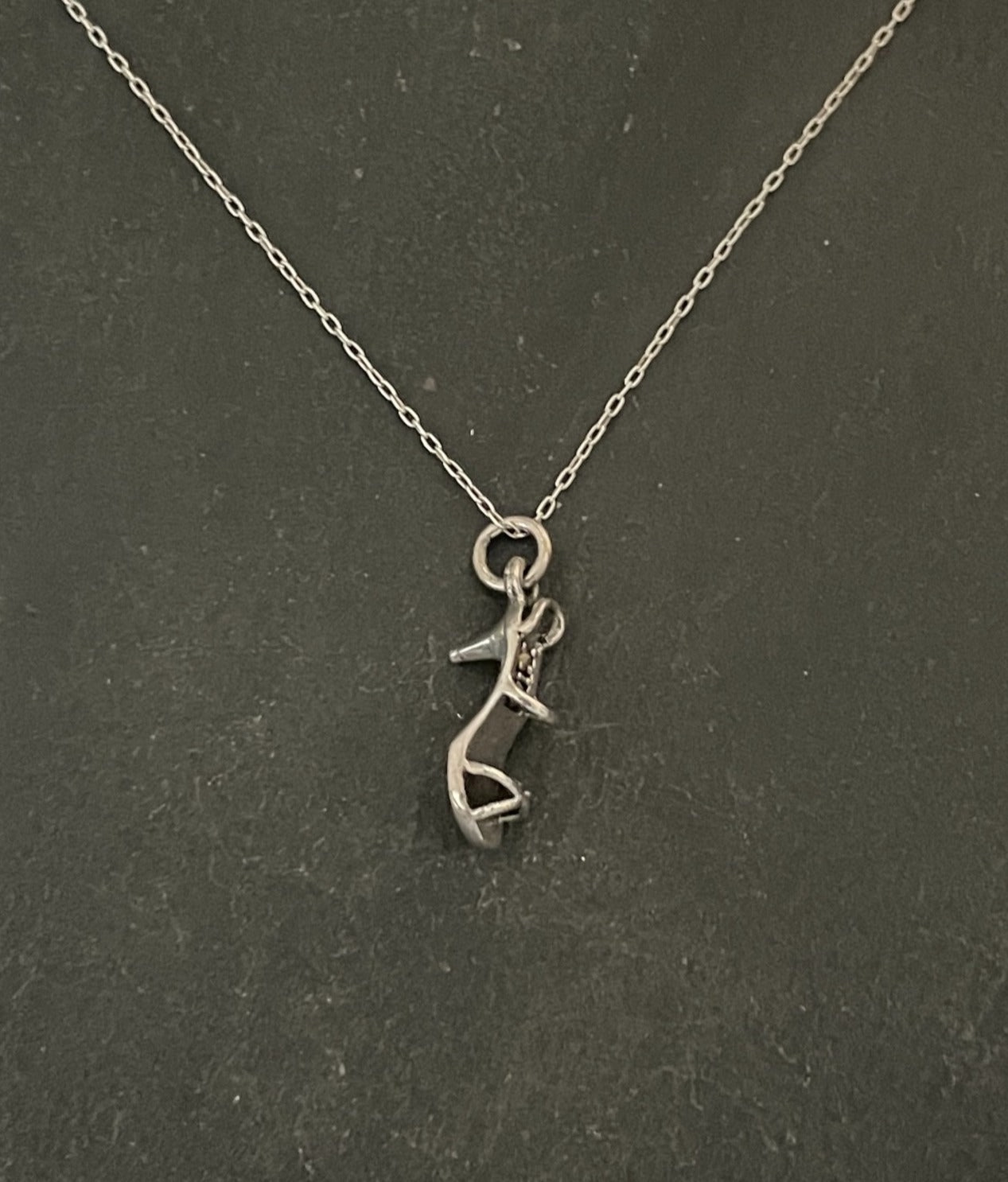 Marcasite Shoe Pendant image 0