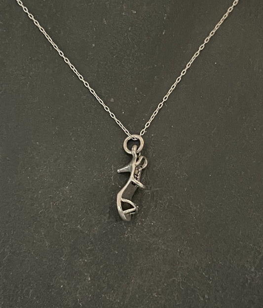 Marcasite Shoe Pendant image 0