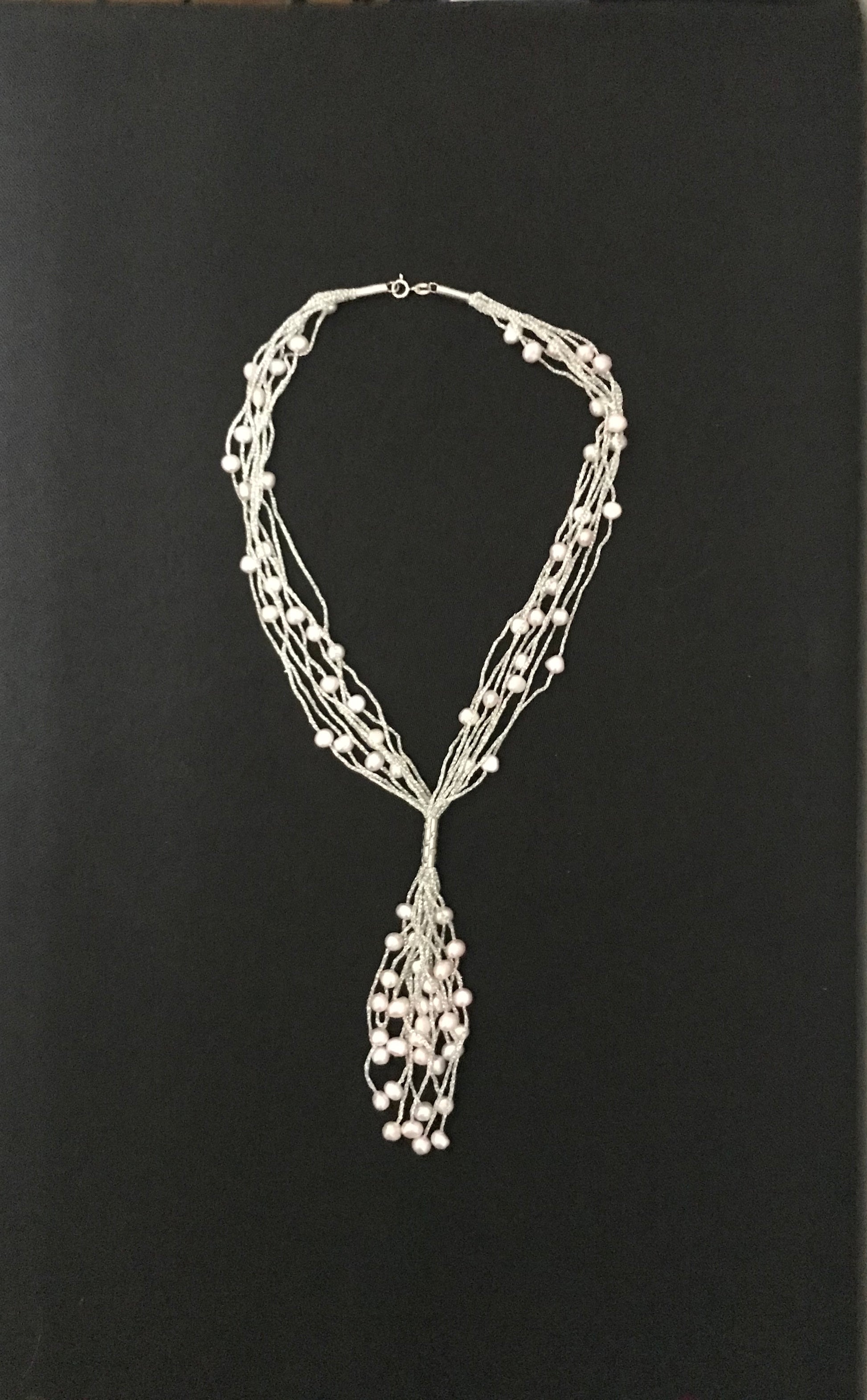 Pearl Drop Necklace image 3