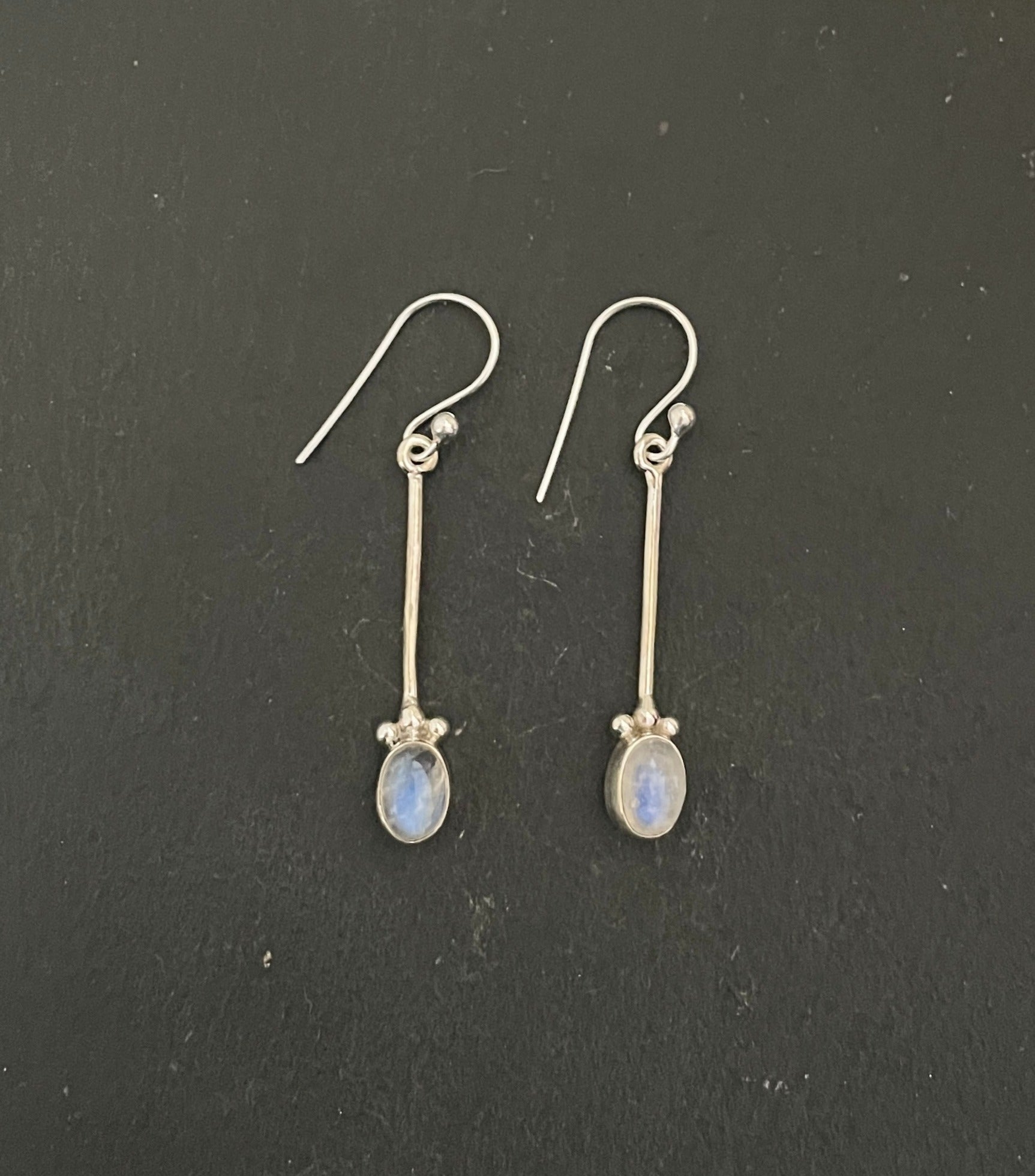 Moonstone Drop Earrings image 0