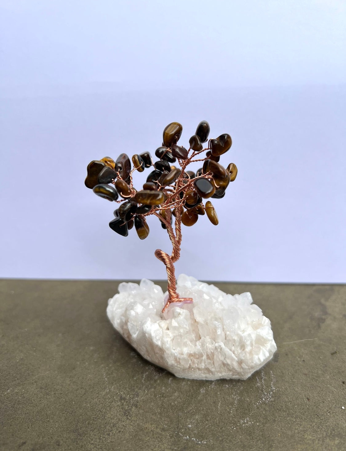 Gemstone Tree on Quartz Base image 9