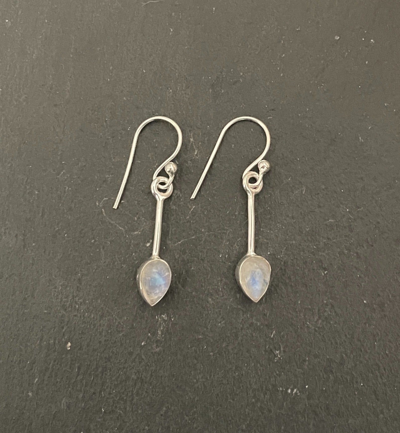 Moonstone Drop Earrings image 0