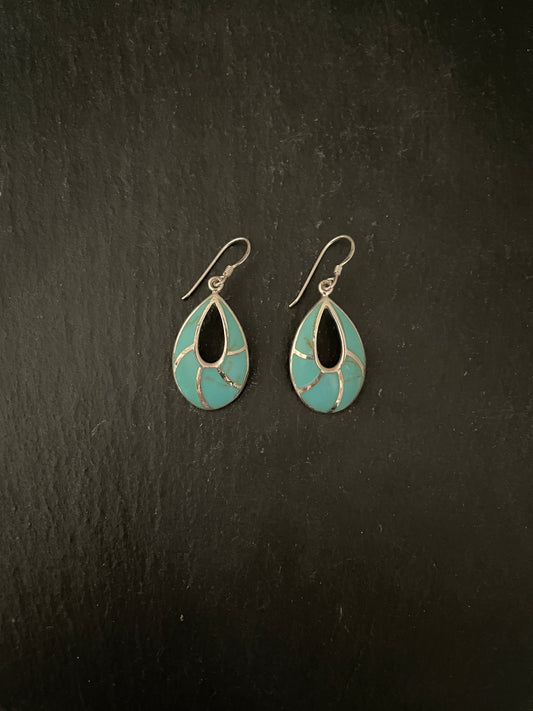 Open Oval Turquoise image 0