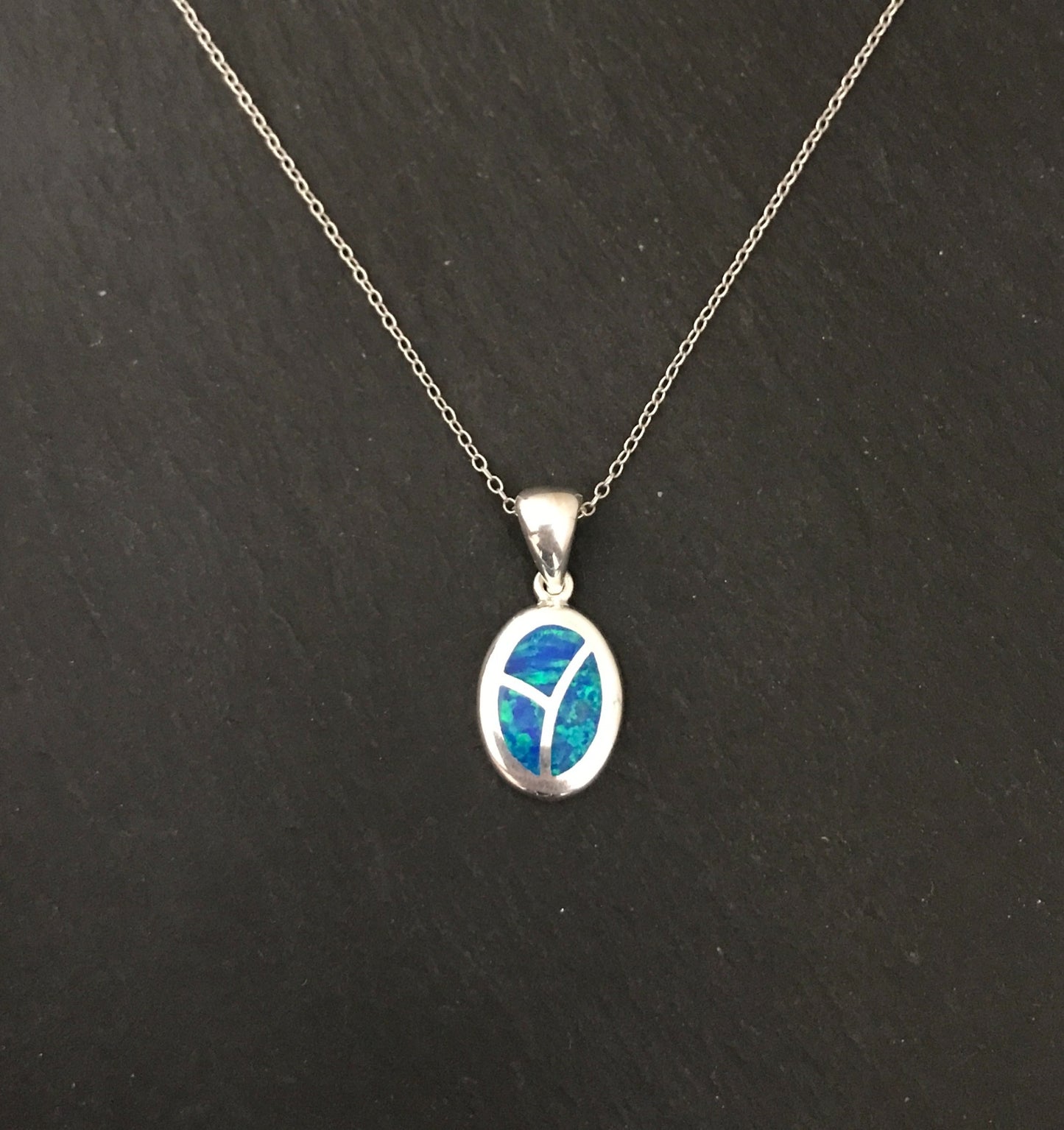 Synthetic Opal Pendant image 0