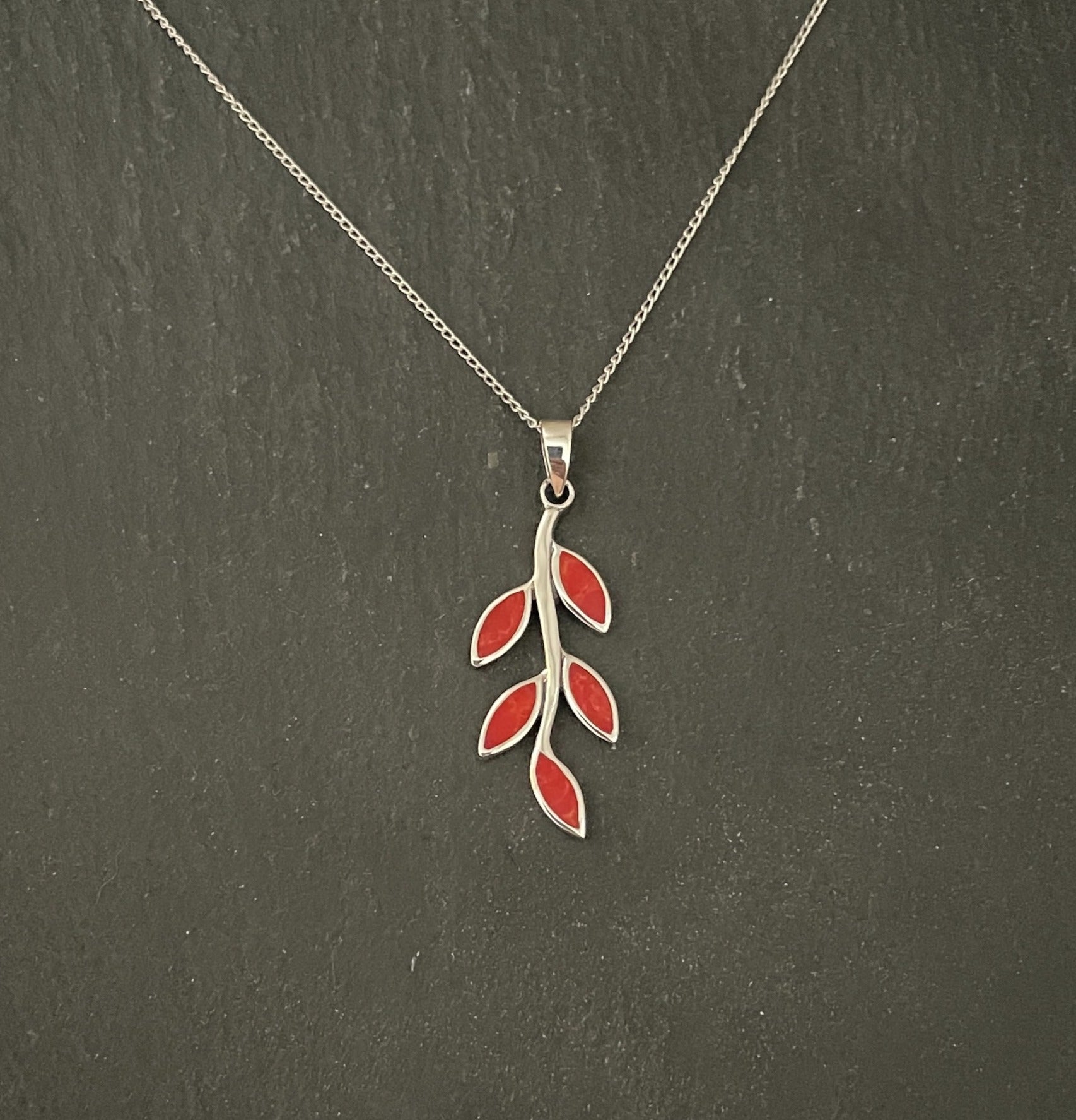Coral Leaf Pendant image 0