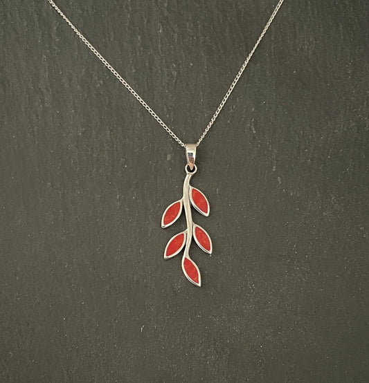 Coral Leaf Pendant image 0