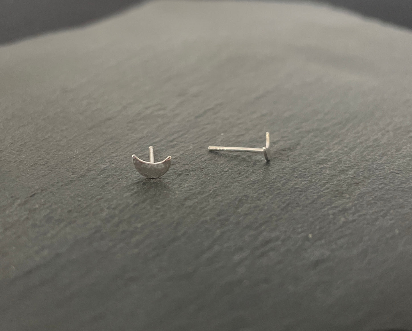 Silver Moon Studs image 1