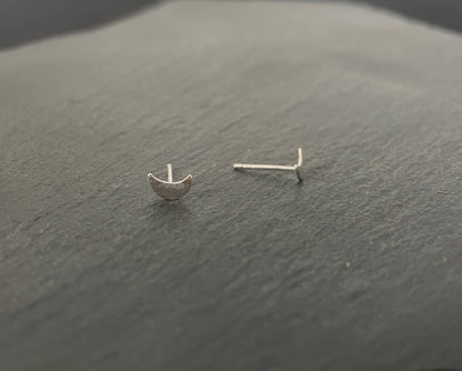 Silver Moon Studs image 1