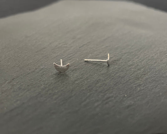 Silver Moon Studs image 1