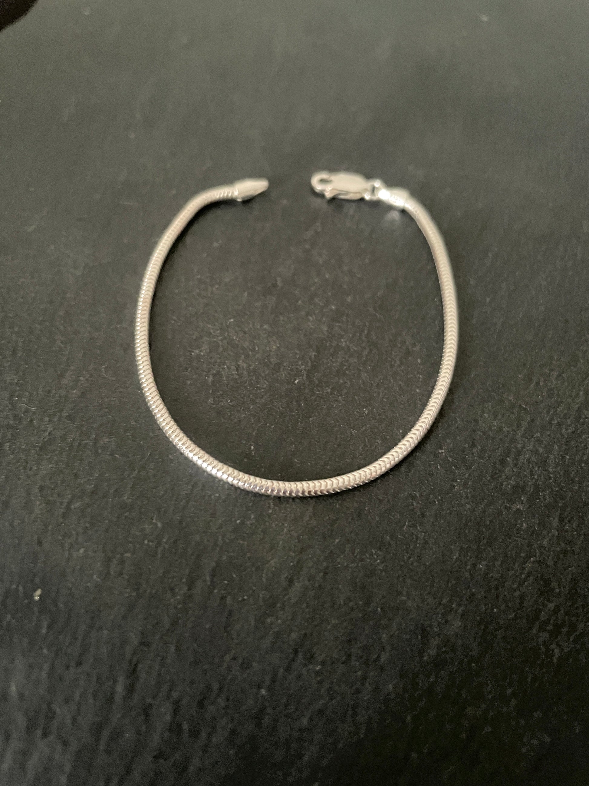 Sterling Silver Snake Chain Bracelet image 0