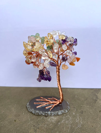 Gemstone Tree on Agate Base image 3