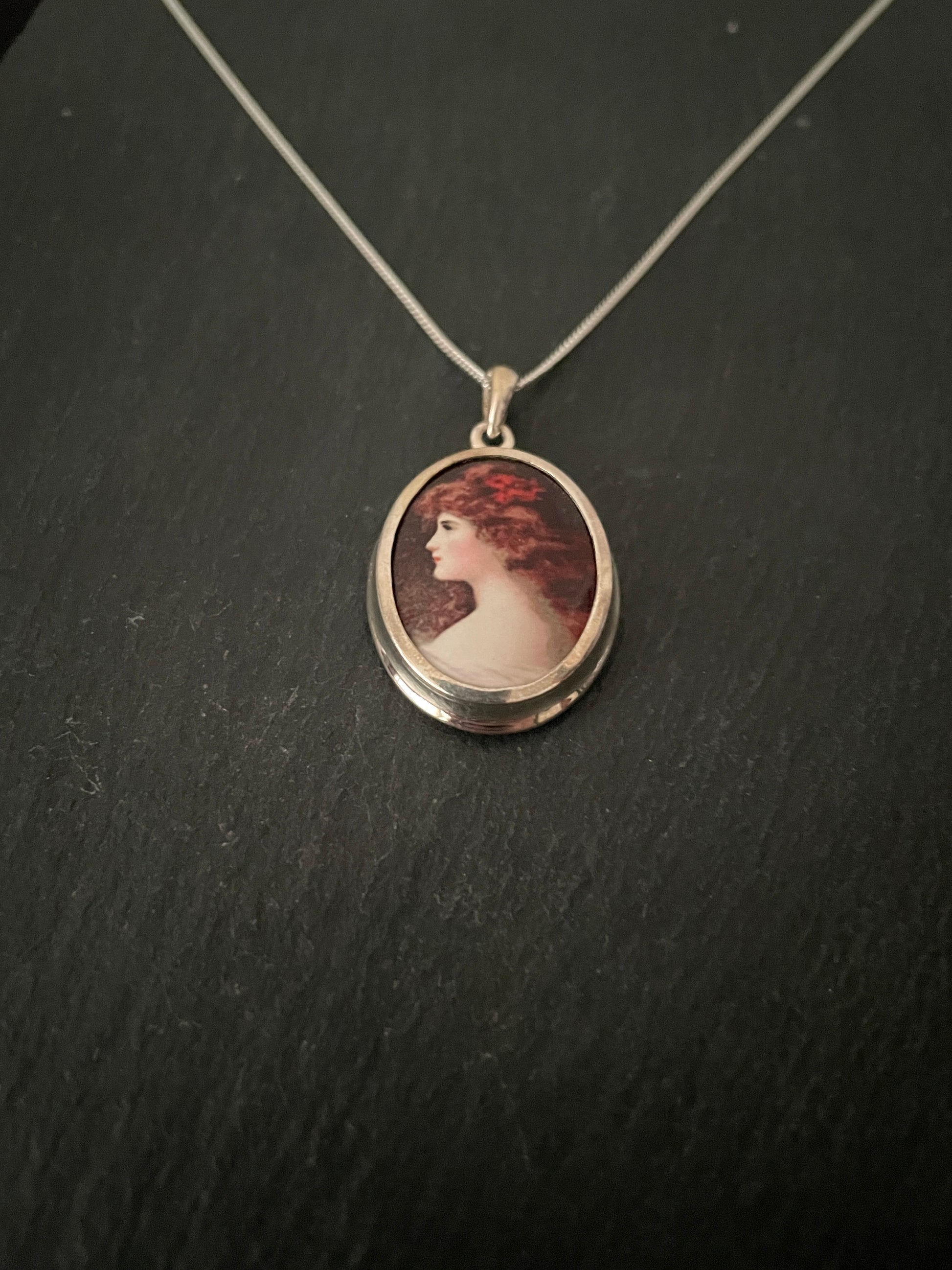 Cameo Style Pendant image 1