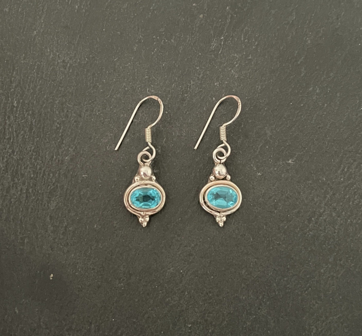 Blue Topaz Earrings image 0