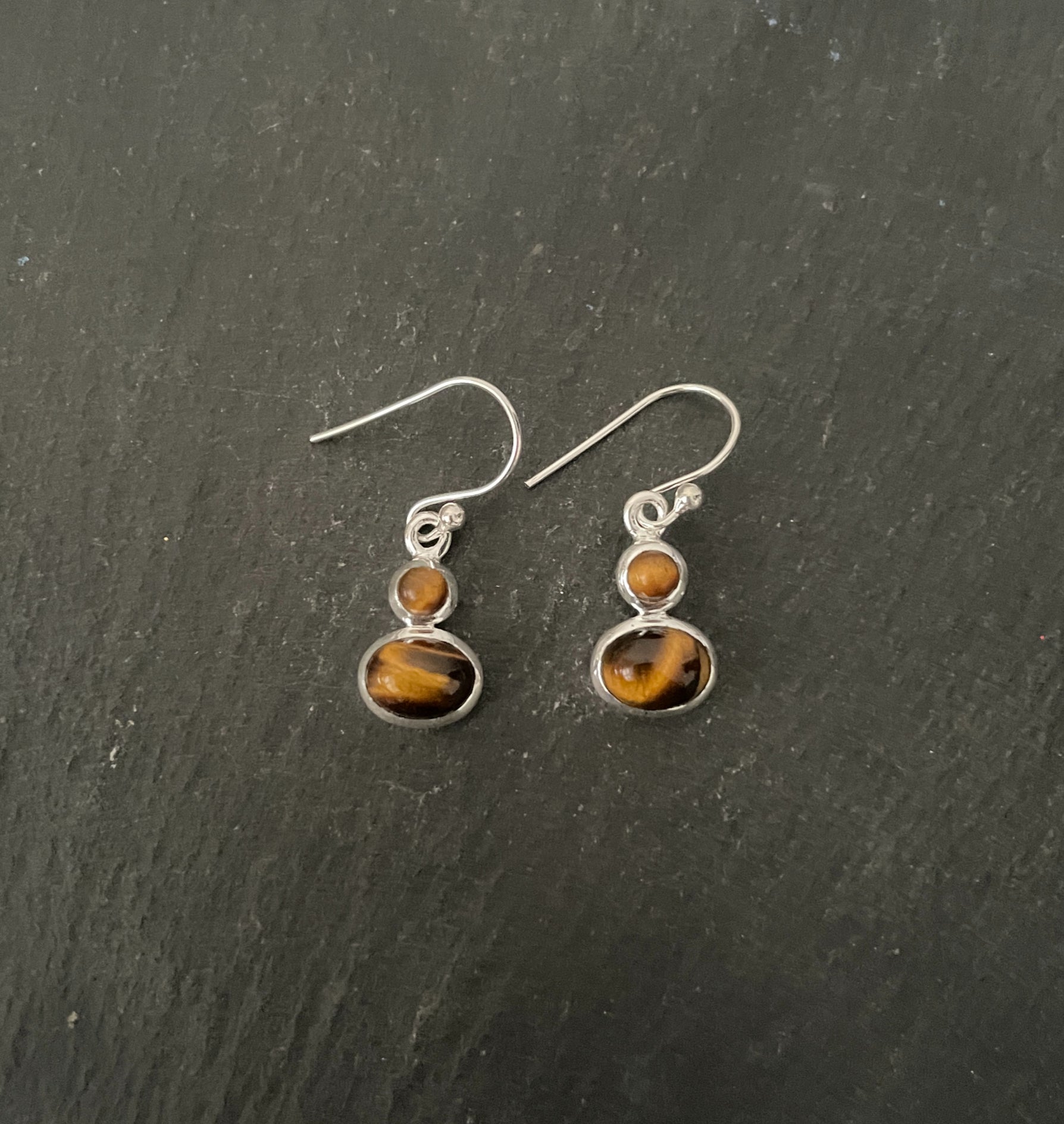 Tiger's Eye Earrings image 0