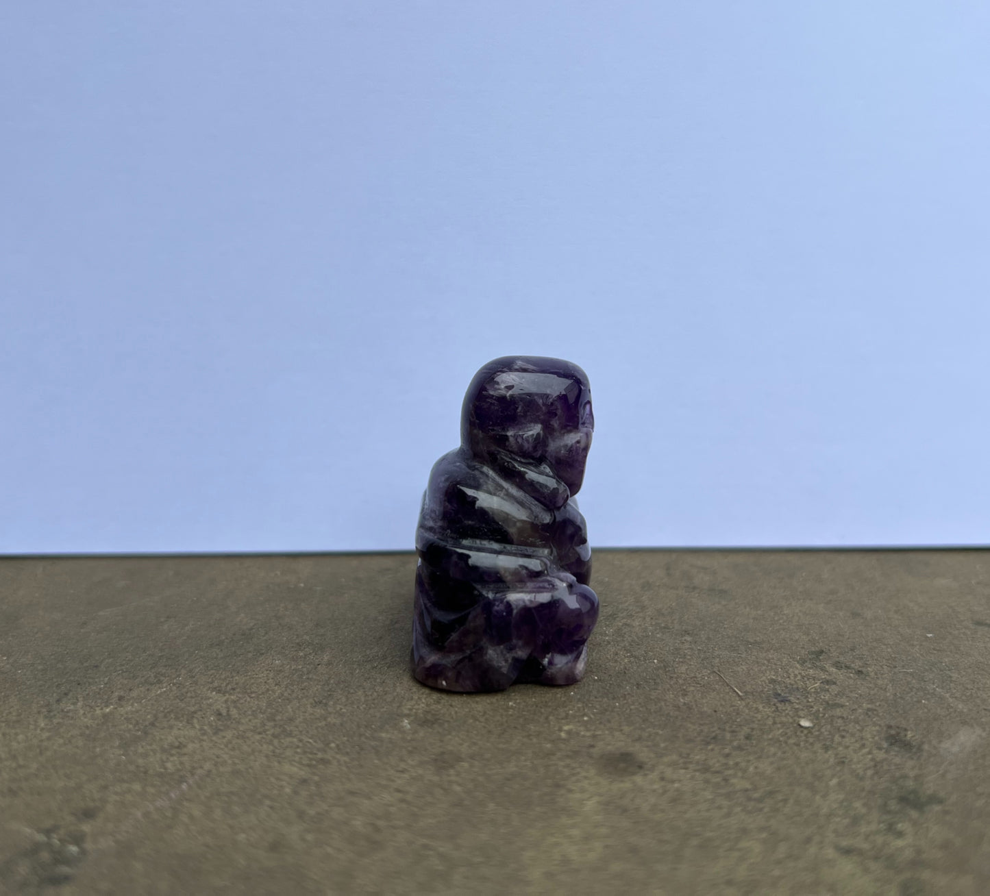 Amethyst Buddha image 2