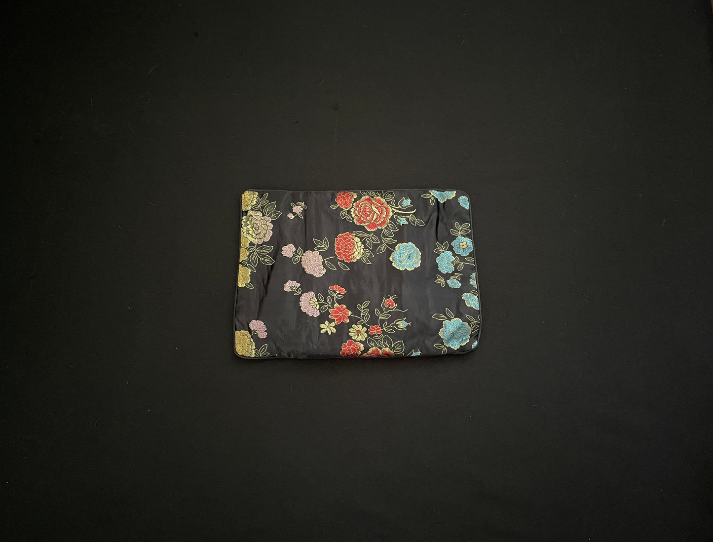 Black Flower Jewellery Wrap image 2