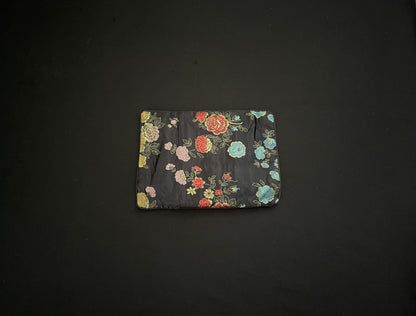 Black Flower Jewellery Wrap image 2