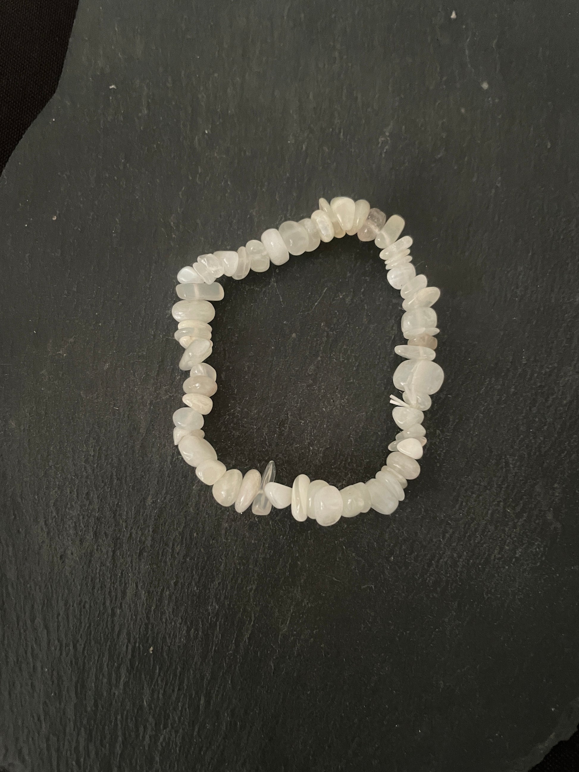 Moonstone Chip Bracelet image 1