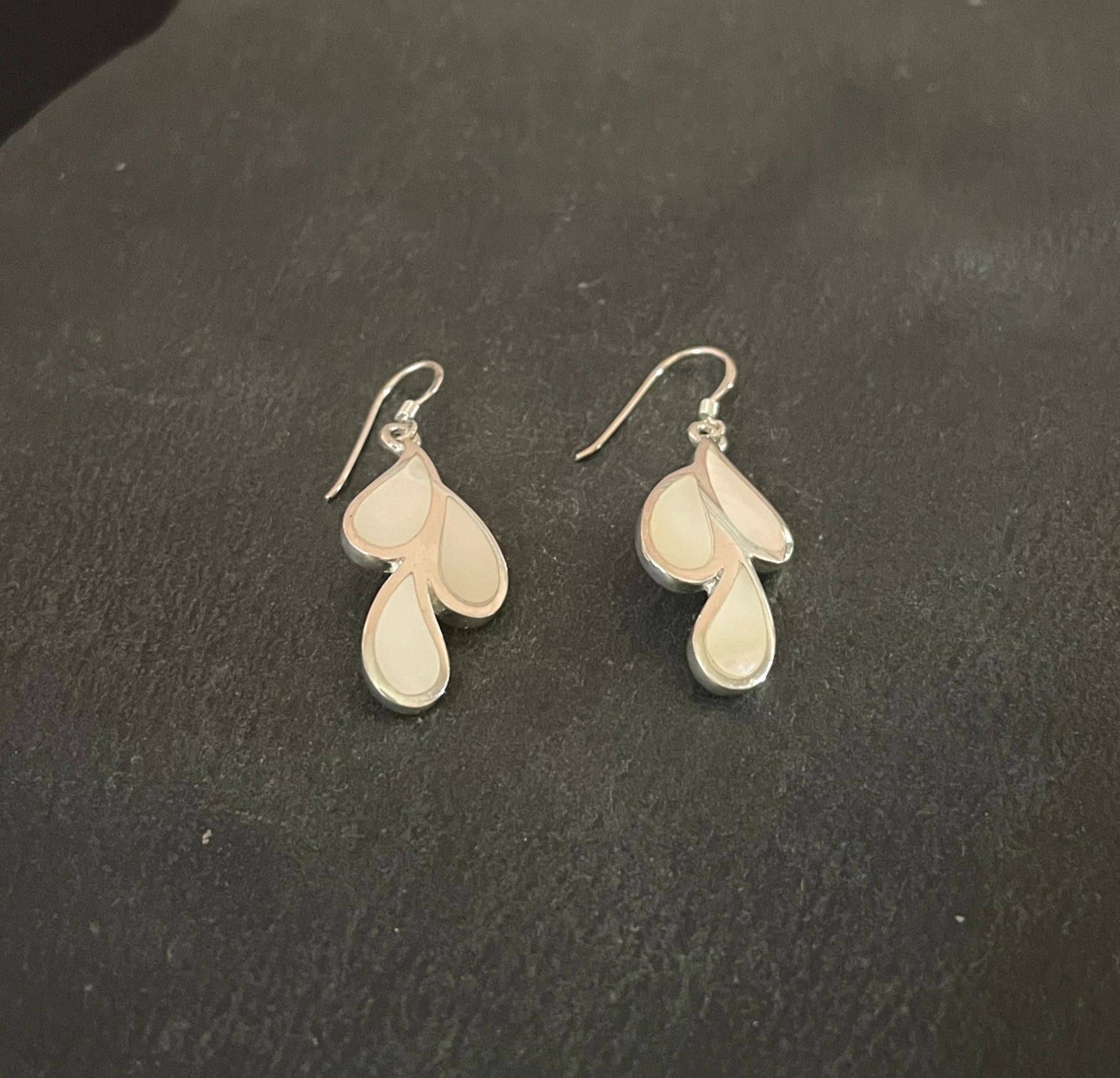 Teardrop Mother Of Pearl Earrings image 1