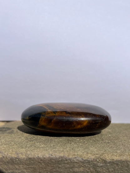 Tiger's Eye Palm Stone image 1